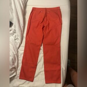 Bright Orange Pants